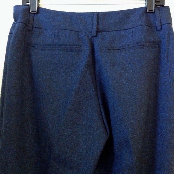 Womens Dk Blue Pants 10P Casual/Work TRIXIE+LULU Poly Blend 30" Ins NWT - Picture 5 of 6
